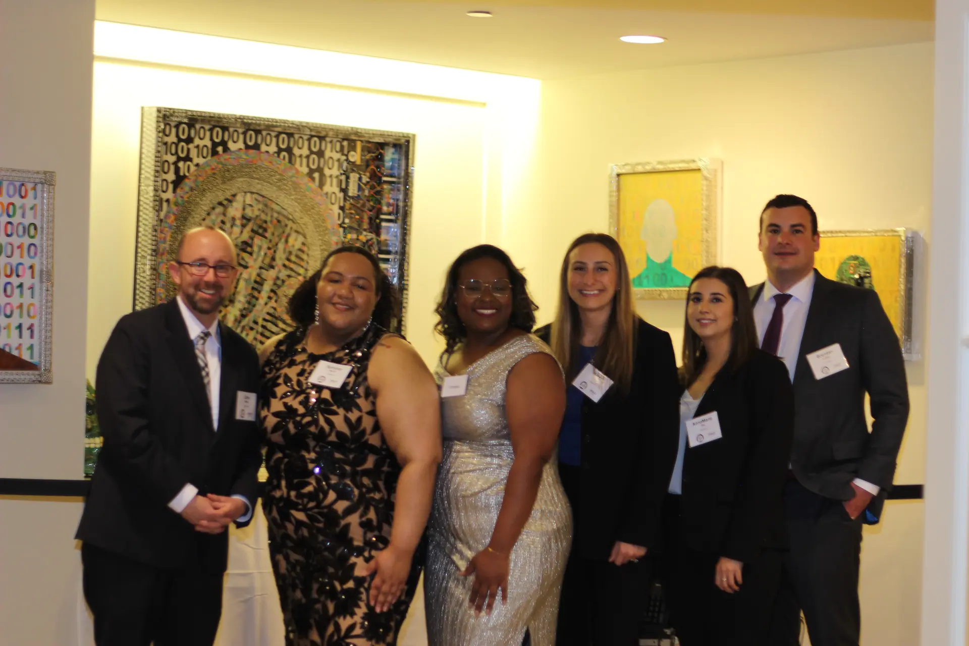 Elegant venue atmosphere at BLSA gala event